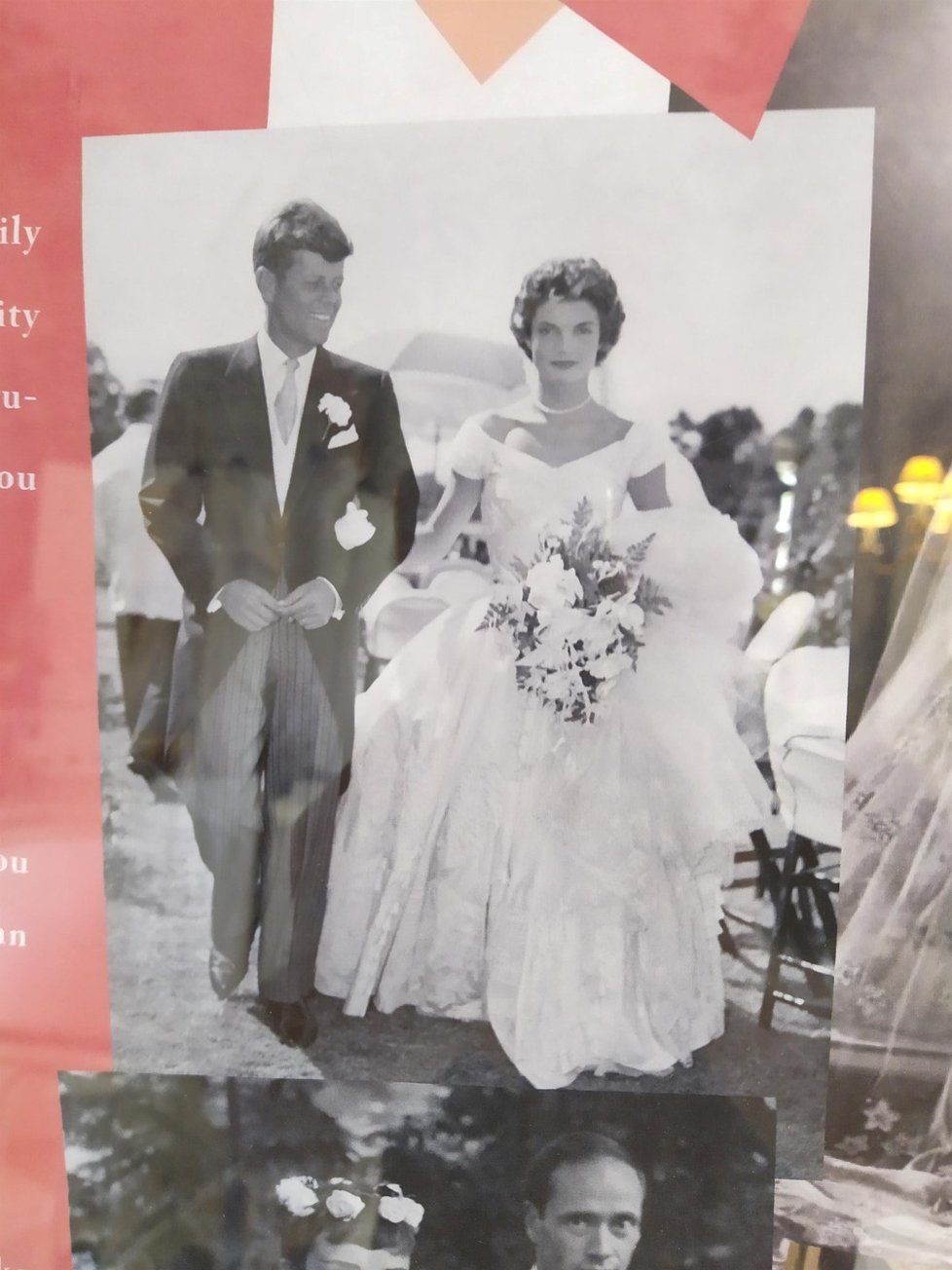 Prvořadou světovou událostí se svého času stala svatba nejkdejšího amerického prezidenta Johna Fitzgeralda Kennedyho s Jackie Bouvierovou.