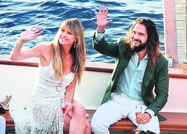 Tom Kaulitz (30) a Heidi Klum (46)