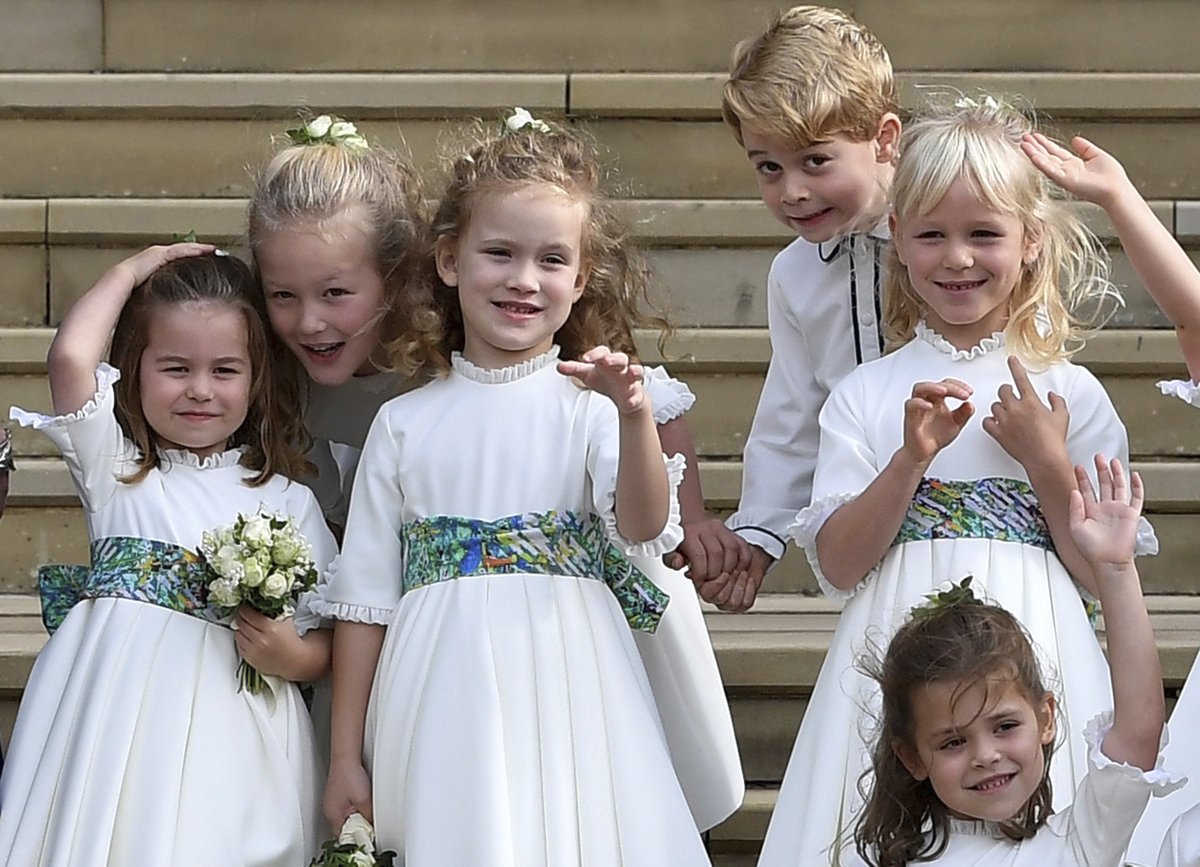 Královská svatba Eugenie (28) a Jacka Brooksbanka (32) na hradu Windsor.