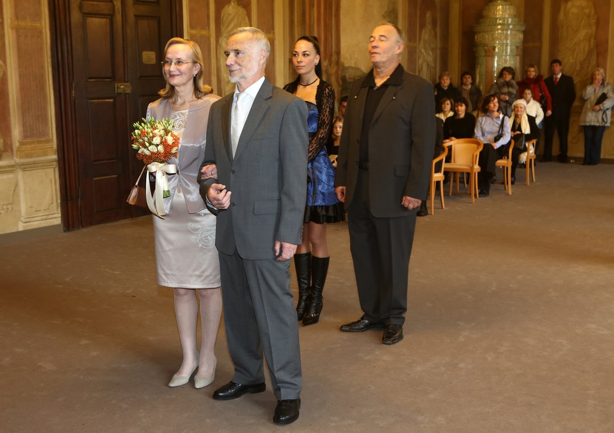 Jiří Vyskočil a Olga  23. 11. 2012