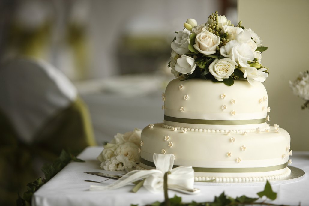 tradiční svatební dort