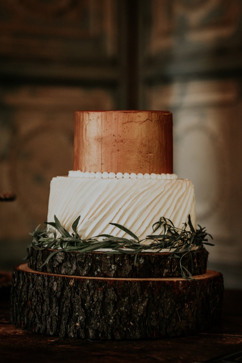 netradiční svatební dort