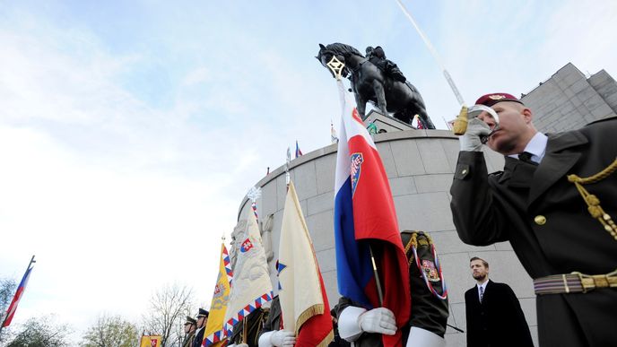 Pietní akt při příležitosti svátku Dne vzniku samostatného československého státu se uskutečnil 28. října na pražském Vítkově.