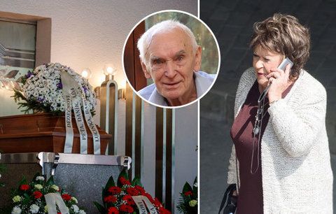 Bohdalová se nerozloučila s Matyášem (†90), spletla si pohřby! Kde jste, volala z jiného hřbitova