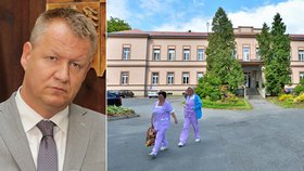 Němeček odvolal ředitele dobřanské psychiatrie.