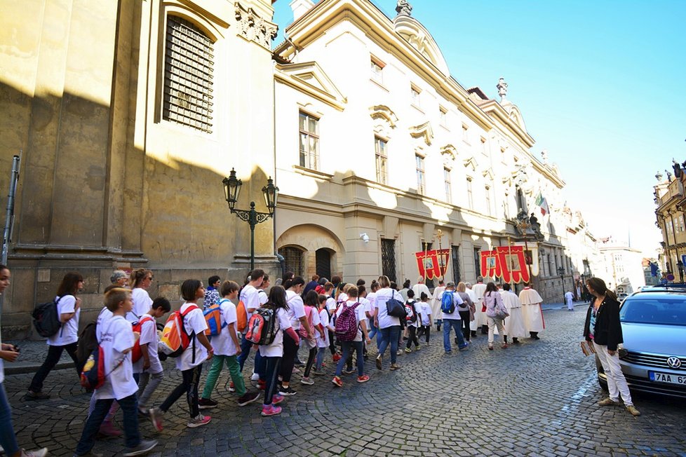 Svatováclavské putování Prahou s Palladiem 2018