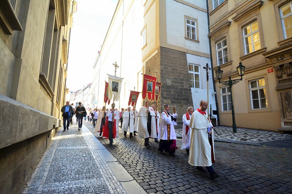 Svatováclavské putování Prahou s Palladiem 2018