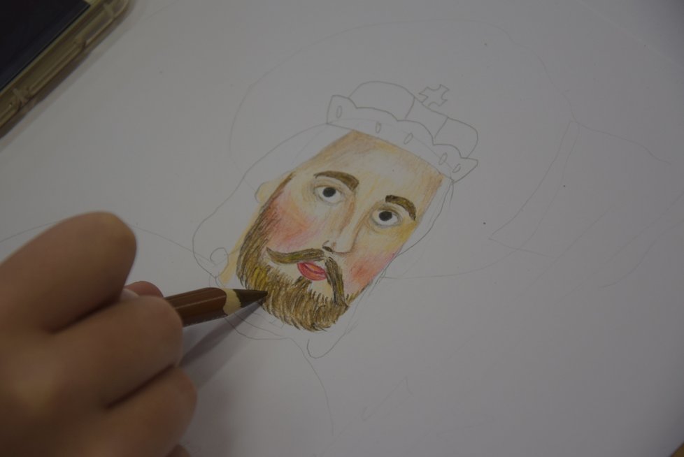 Takto malovaly děti svatého Václava na základní škole Břečťanová
