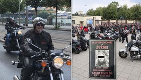 Zemřel v den svých narozenin: Kdo byl motorkář »Švéd81« z Hells Angels? Na pohřeb mu přijelo 500 kamarádů