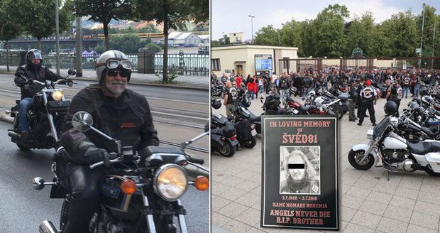 Zemřel v den svých narozenin: Kdo byl motorkář »Švéd81« z Hells Angels? Na pohřeb mu přijelo 500 kamarádů