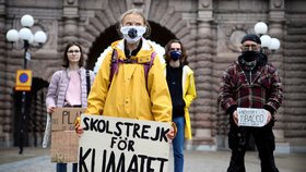Švédská environmentální aktivistka Greta Thunbergová