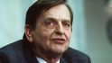 Zavražděný švédský premiér Olof Palme.