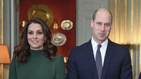 Princ William a vévodkyně Kate ve Švédsku