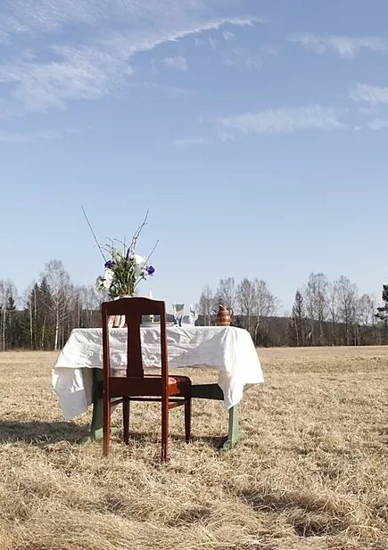 Ve Švédsku se otevřela restaurace pro jednoho hosta, stoluje se na louce