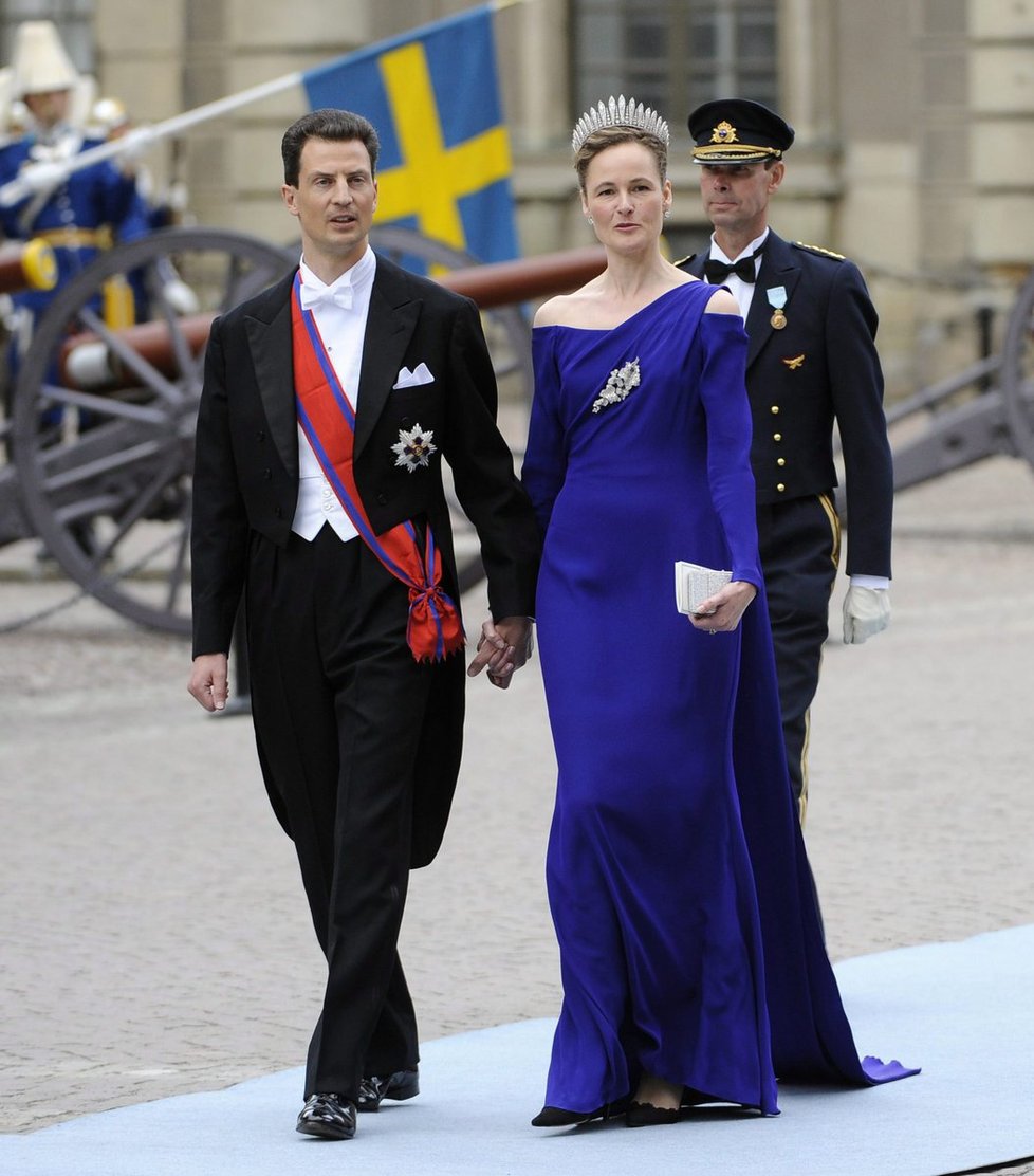 Lichtenštejnský princ Alois a princezna Sophie