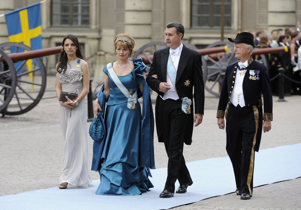 Rumunská korunní princezna Margarita a princ Radu