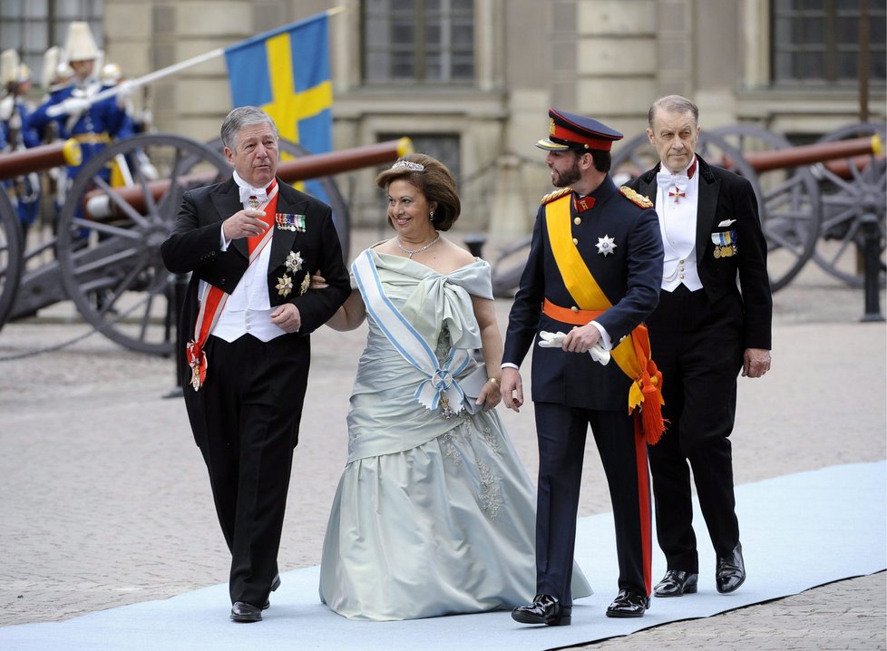 Korunní princ Alexander a korunní princezna Katherine ze Srbska