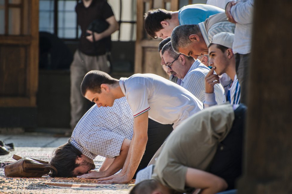 Tradiční muslimská modlitba (ilustrační foto)