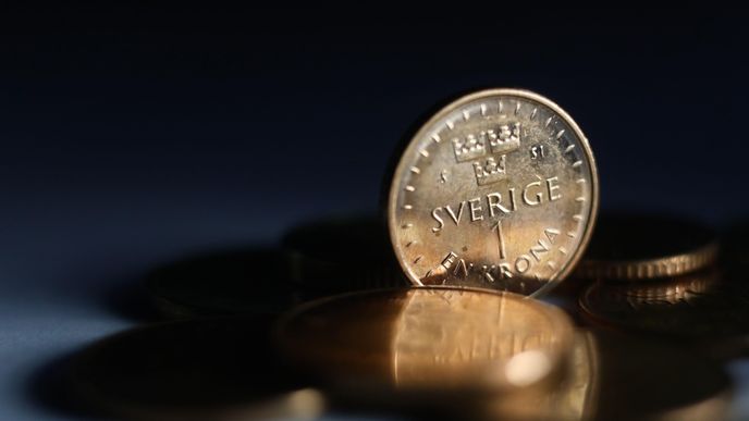 Švédská koruna by mohla být minulostí. Švédská koruna by mohla být minulostí.