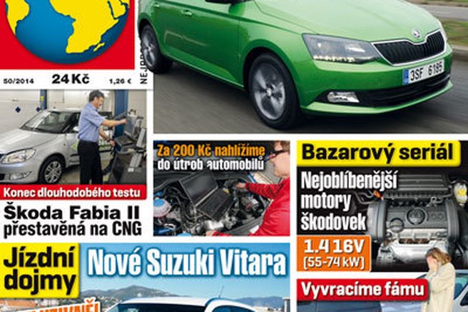 Svět motorů 50/2014: Obsah