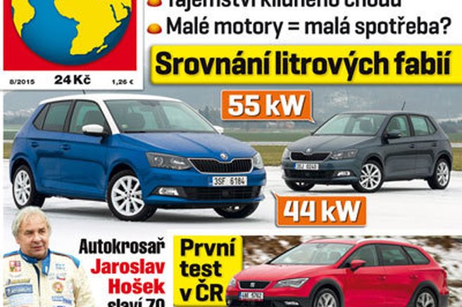 Svět motorů 8/2015: Obsah