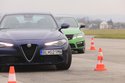 V nekompromisním srovnání si to rozdala Alfa Romeo Giulia se Škodou Octavia RS. Oba vozy poháněl diesel s výkonem kolem 180 k.