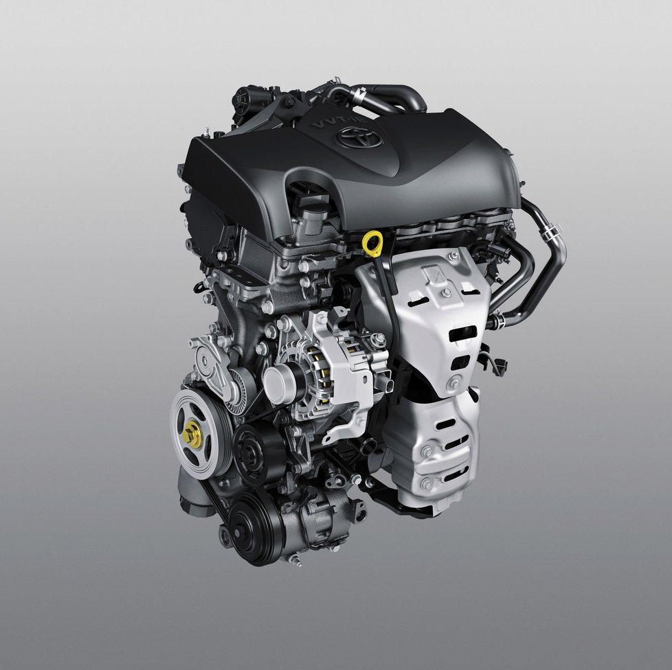 Toyota 1.5 VVT-iE: Také nový motor od Toyoty je bez turba a má nepřímý vstřik.