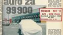 Takto v létě 1992 lákal Svět motorů na premiéru nejlevnějšího auta v Československu. O pár čísel později přišlo pořádné zklamání, když se ukázalo, že jde o prehistorický indický Premier 118 NE, což byl licenční Fiat 124. Takto v létě 1992 lákal Svět motorů na premiéru nejlevnějšího auta v Československu. O pár čísel později přišlo pořádné zklamání, když se ukázalo, že jde o prehistorický indický Premier 118 NE, což byl licenční Fiat 124.