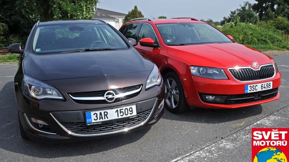 TEST Test spotřeby: Opel Astra Sports Tourer LPG vs. Škoda Octavia Combi G-Tec