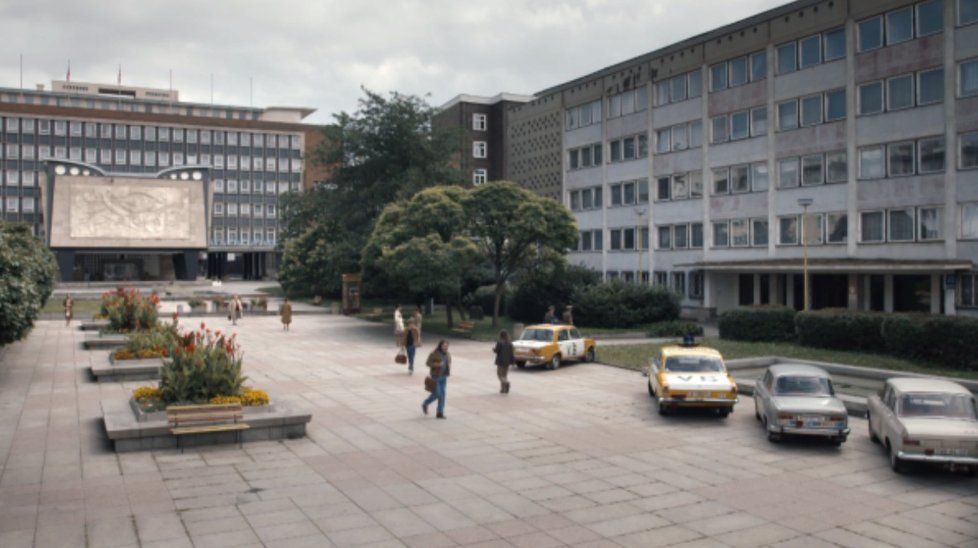 Seriál Svět pod hlavou: Policejní stanice se točila v Ústí na Labem.