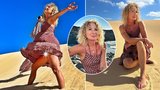 Nestárnoucí Světlana Nálepková (62): Božská Marilyn na Kanárech!