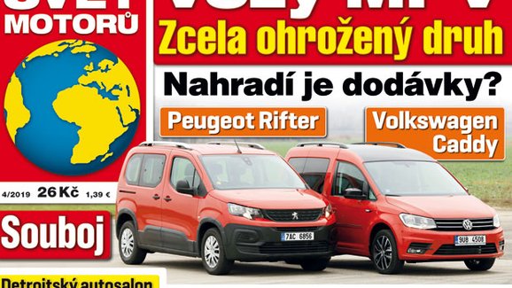 Svět motorů 04/2019: Jezdili jsme skútrem Horské služby