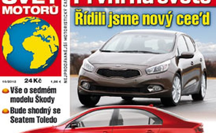 Svět Motorů 10/2012: Srovnávací test - Hyundai i30 vs. Volkswagen Golf