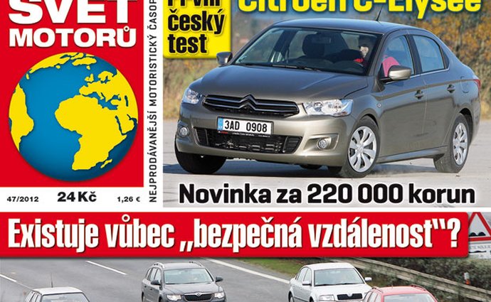 Svět motorů 47/2012: Citroën C-Elysée - první český test