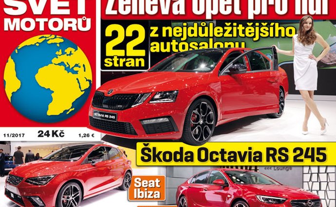 Svět motorů 11/2017: Ženevský autosalon