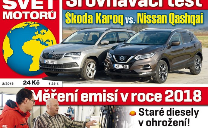 Svět motorů 02/2018: Měření emisí v roce 2018