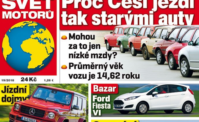 Svět motorů 19/2018: Proč jezdí Češi stále starými auty?