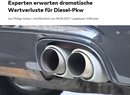 Ojeté diesely z Německa