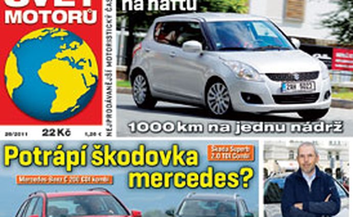 Svět motorů 26/2011: Potrápí škodovka mercedes?