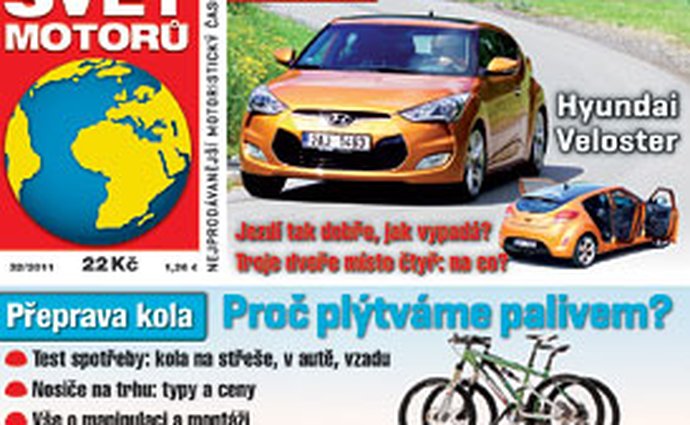 Svět motorů 32/2011: První test - Hyundai Veloster