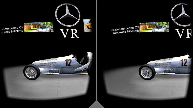 Mercedes VR for Cardboard