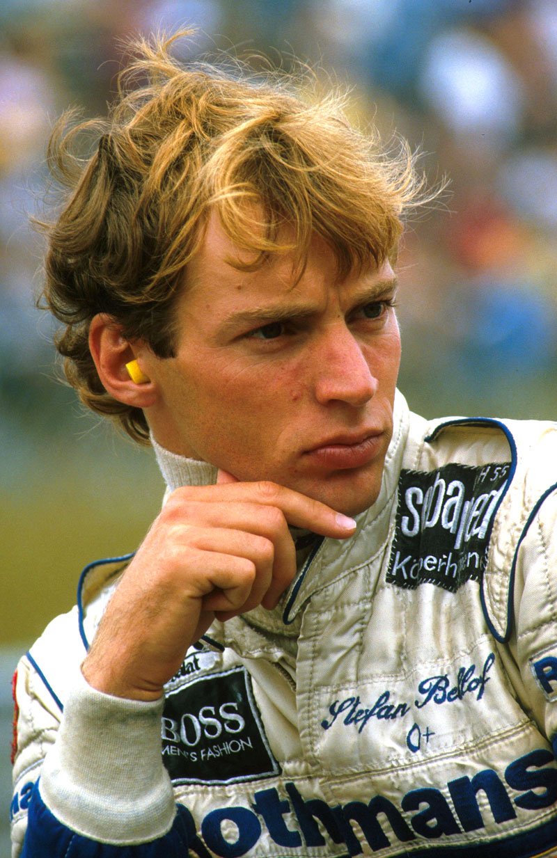 Němec Stefan Bellof je od sezony 1983 nejrychlejším pilotem na Nürburgringu. O dva roky později se zabil ve Spa Francorchamps.