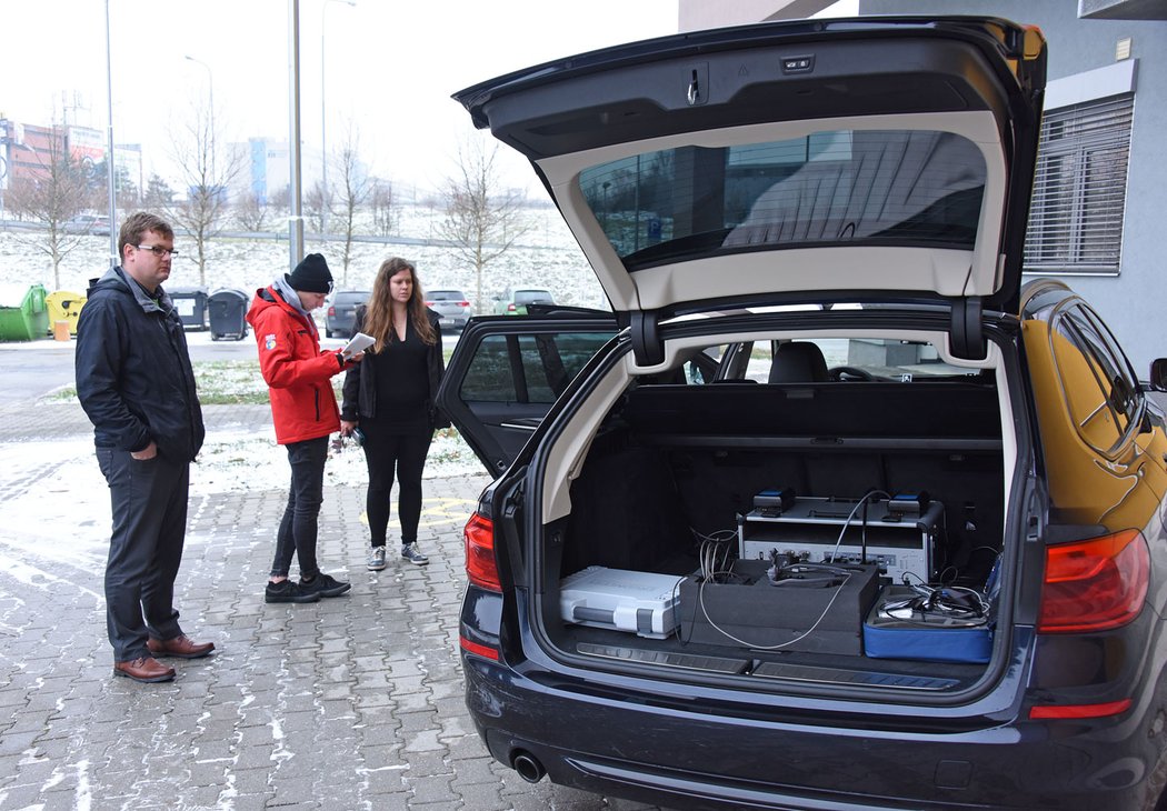 Řídíli jsme auto k výzkumu chování řidiče