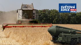 Rusko hrozí světu atomem i pšenicí.