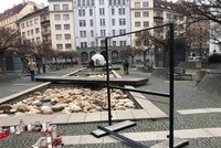 V Dejvicích ukradli Havla! Vandal sebral vzpomínkový panel, radnice se obrátí na policii