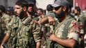 Tureckem podporovaní rebelové Svobodné syrské armády se účastní operace na severu Sýrie