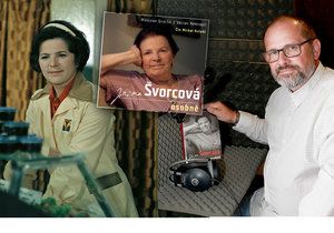 Jiřina Švorcová hovoří na audioknize