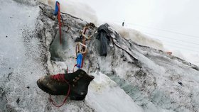 Ve švýcarských Alpách se našly pozůstatky horolezce pohřešovaného téměř 40 let (27. 7. 2023).