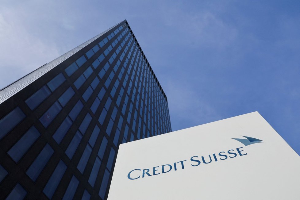 Švýcarská banka Credit Suisse.