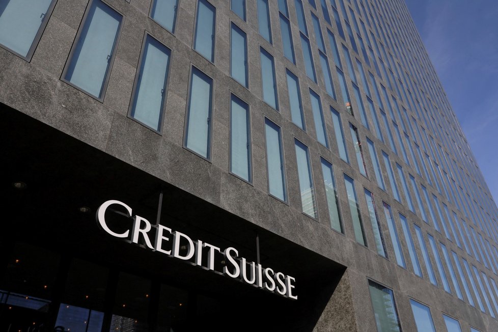 Švýcarská banka Credit Suisse.